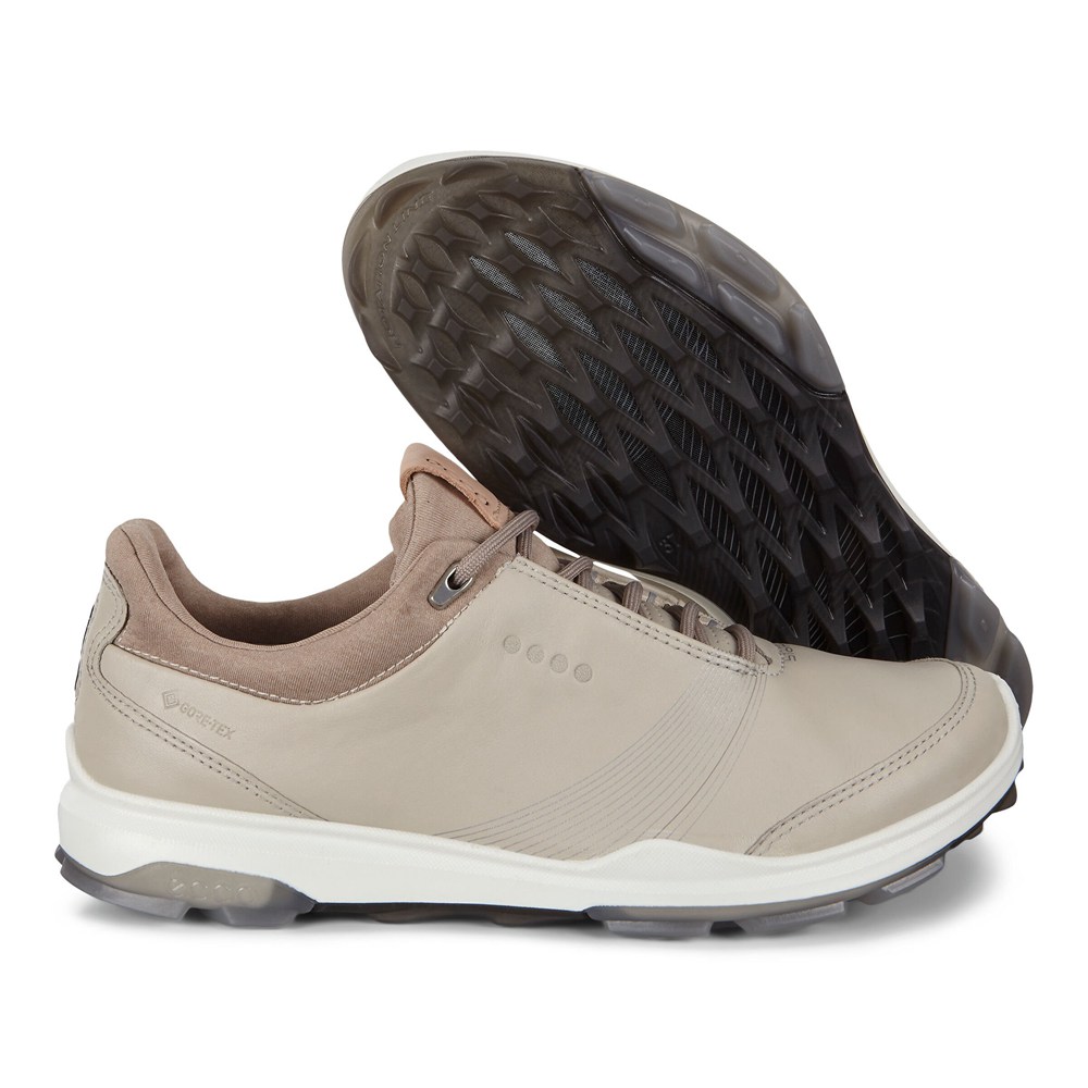 Womens Golf Shoes - ECCO W Golf Biom Hybrid 3 - Grey - 0457YMSQV